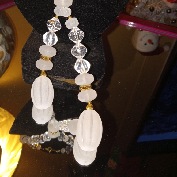 Vintage 1989 sparkling rope necklace nib - Picture 9 of 10